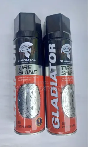 Spray Gladiator Tire Shine 500ml for Tire Shining