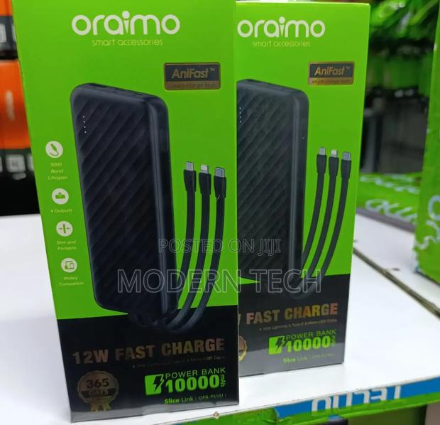 Oraimo Slice Link 10000mah 12W Fast Charge - main view