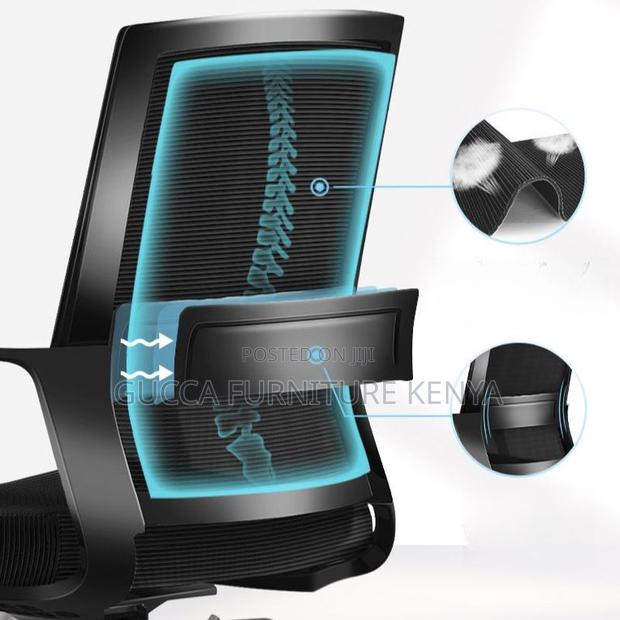 Office Chairs:Ergonomic Upholstered Studio Adjustable Chair - thumbnail 4