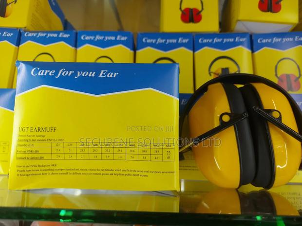 Foldable Format Earmuff Yellow, - main view