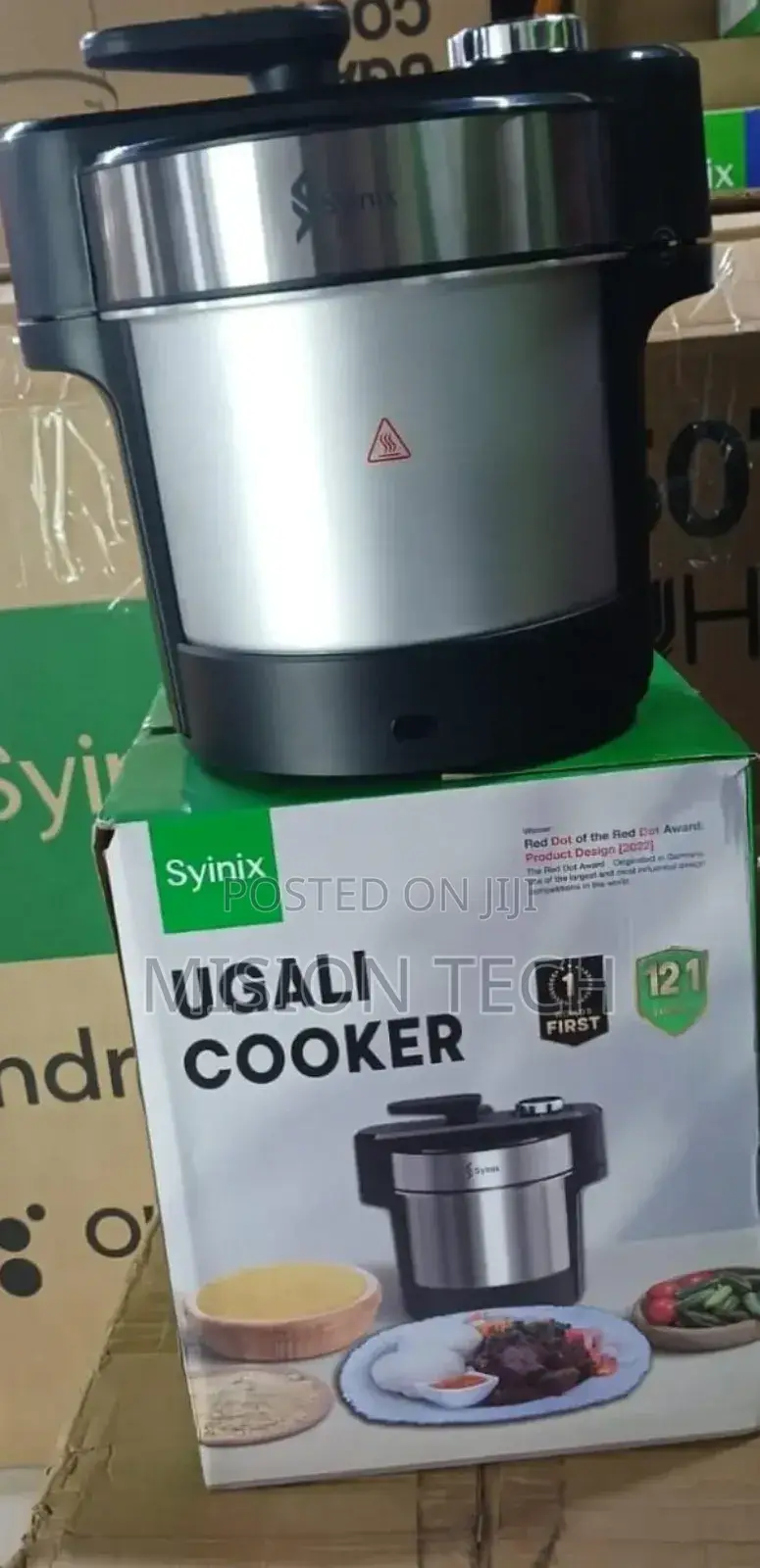 Synix Fully Automatic Ugali Cooker Swallow Maker Pounding 
