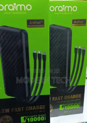 Oraimo Slice Link 10000mah Powerbank