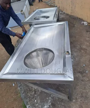 Wall v-Shaped Sluice Sink