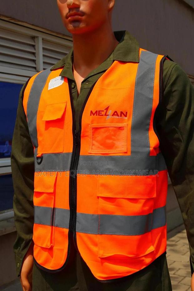 Branded Reflector Class 2 High Visibility Vest - main view