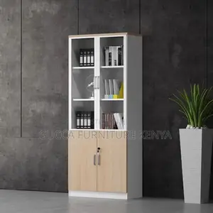 Cabinets:2-Door Scratch Resistant Timber Office Cabinet