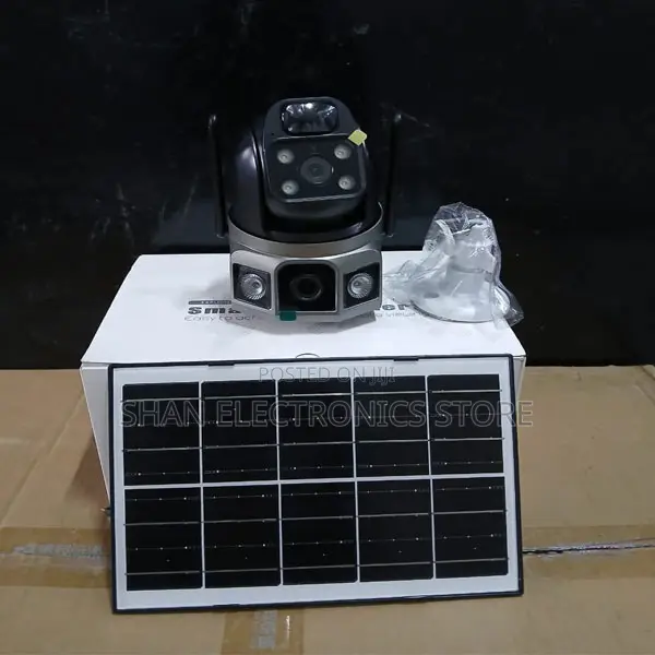 4g Solar Dual Lens Camera