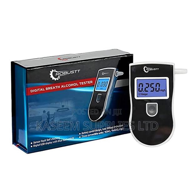 Digital Breath Alcohol Tester - main view
