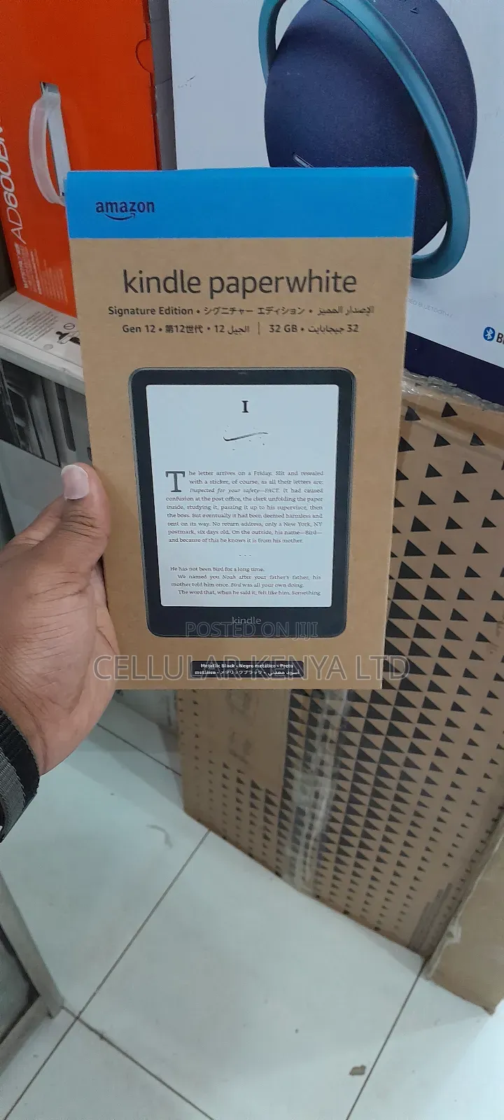 New Amazon Kindle Paperwhite 32 GB Black