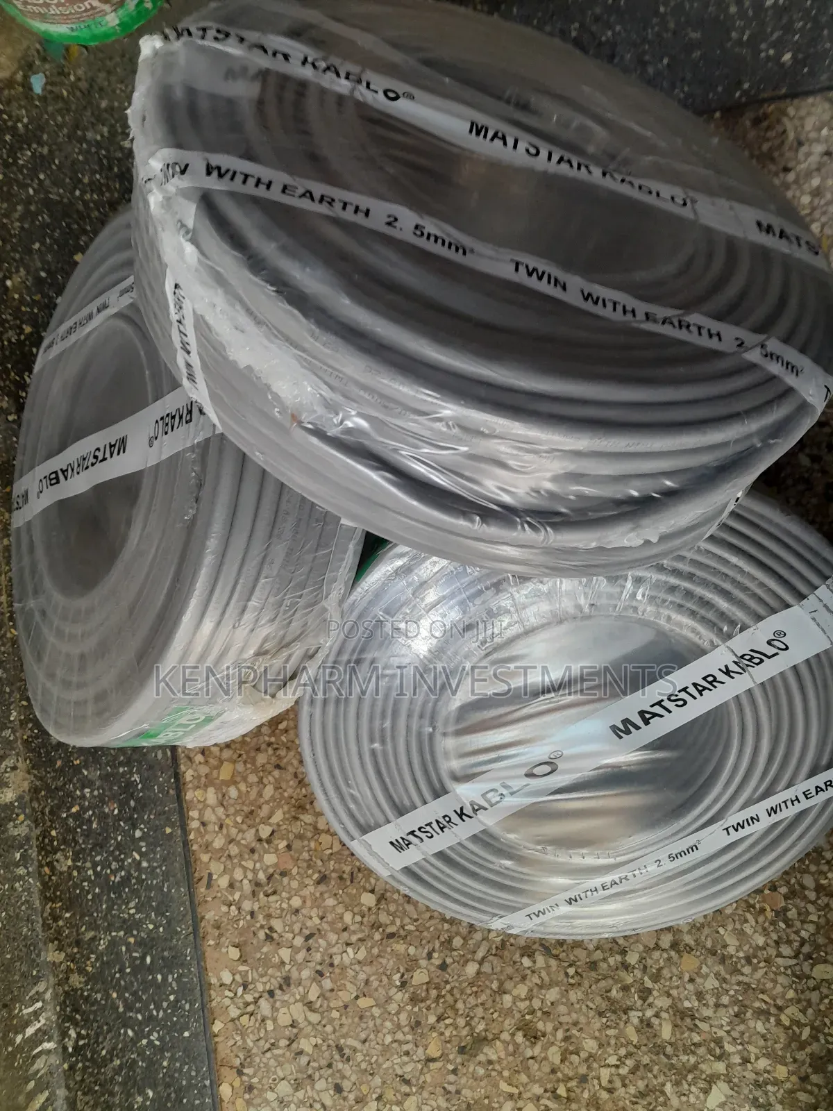 2.5mm Twin With Earth Electrical Cable 90mts, 3 Cores; Mt046