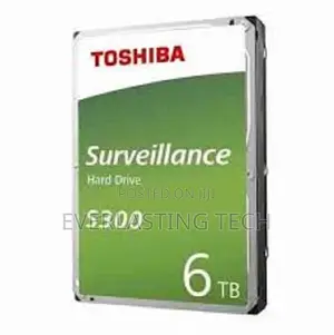 Toshiba Surveillance HDD S300 6TB 3.5 Inch 5400RPM