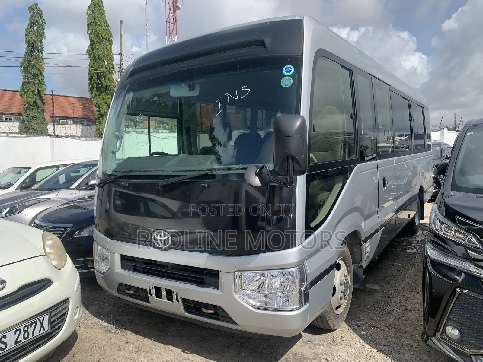 Toyota Coaster 2017 Silver