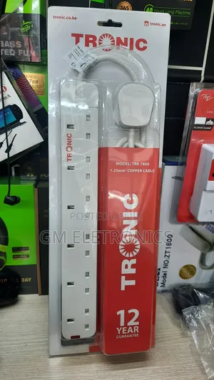 Original Tronic 6-Way Extension Socket.
