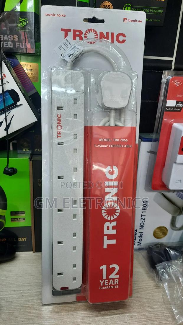 Original Tronic 6-Way Extension Socket.