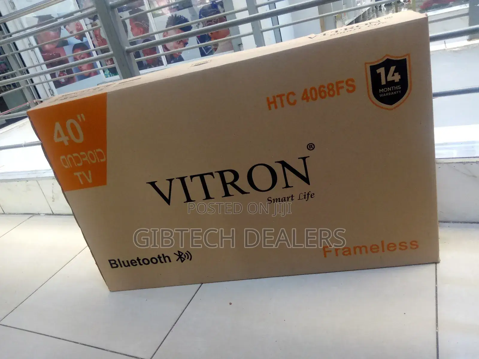 Vitron 40" Frameless Smart Tv