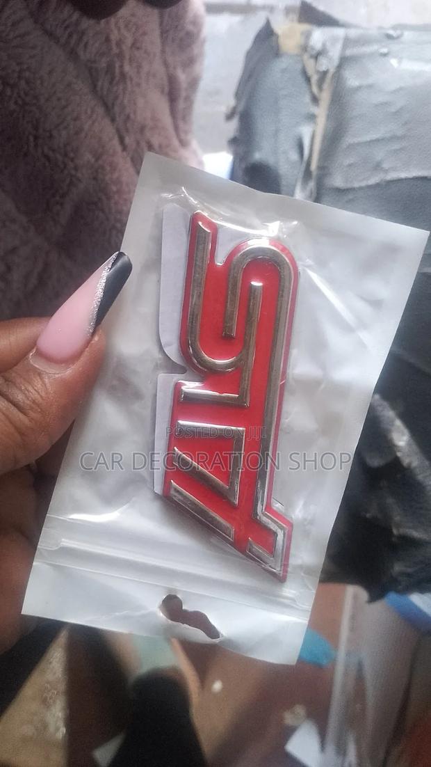 Red or Pink STI Badges - main view