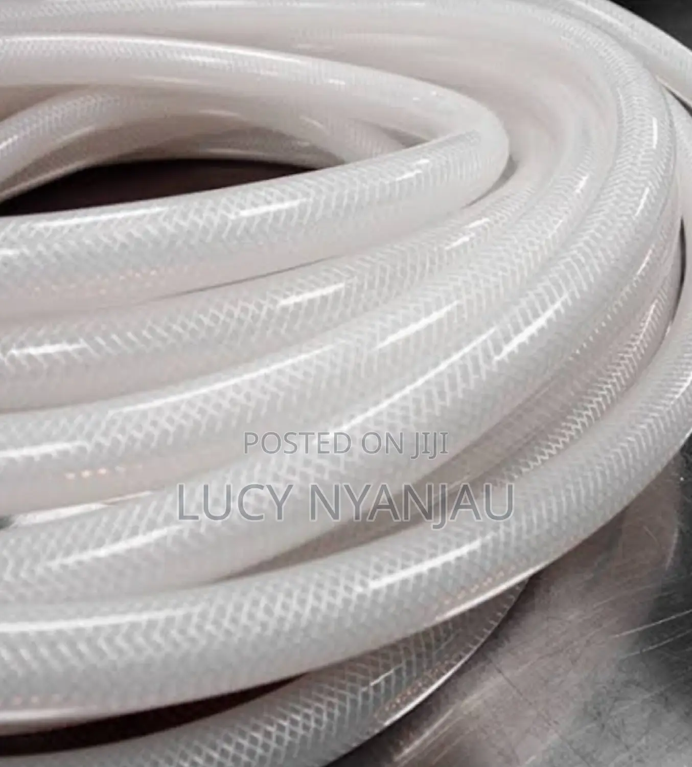 1/2"Clear Braided Hose-Pipes 25m