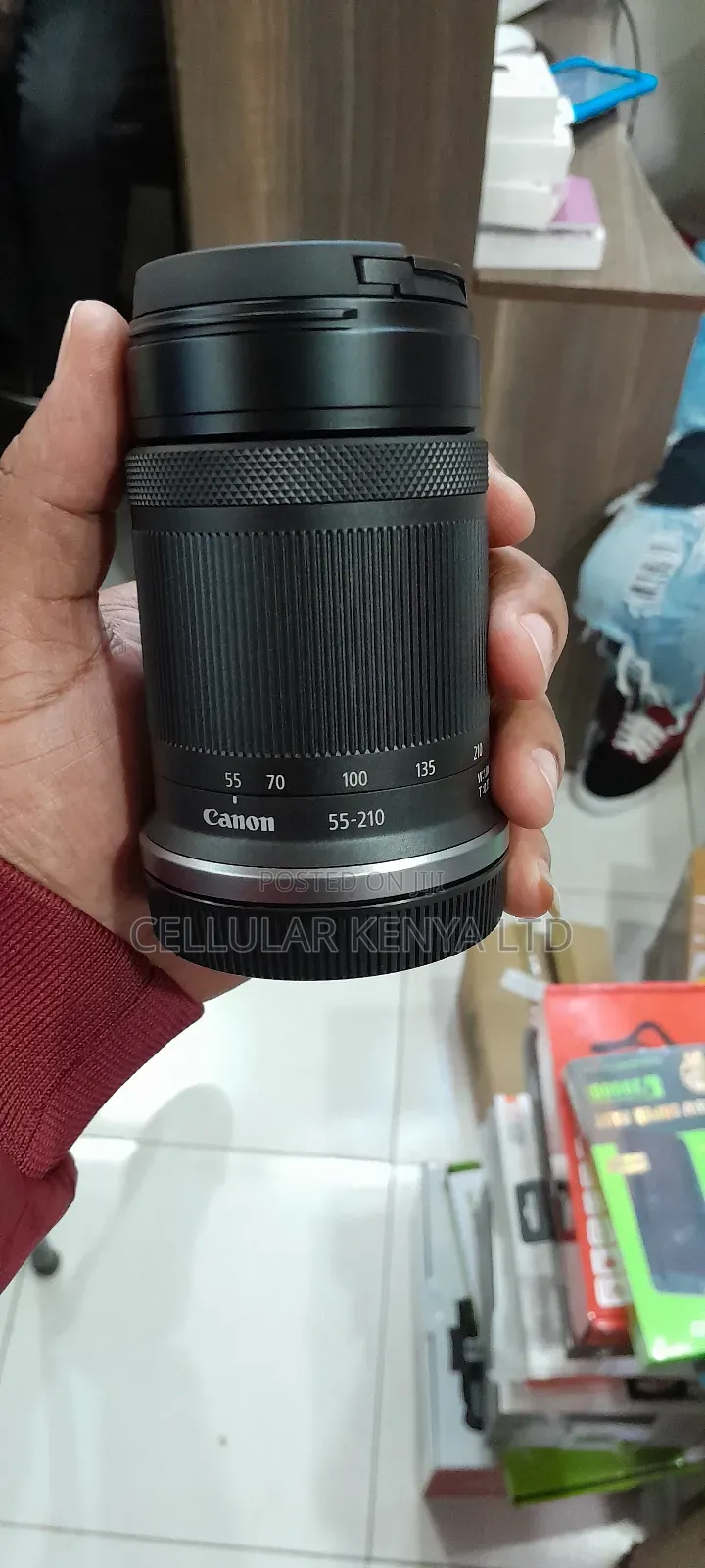 Canon Rf-s 55-210mm F/5-7.1 Is Stm Lens (Canon Rf)