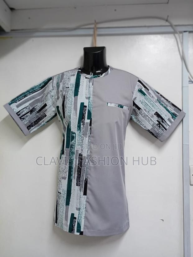 Light Grey Short Sleeved Shirt