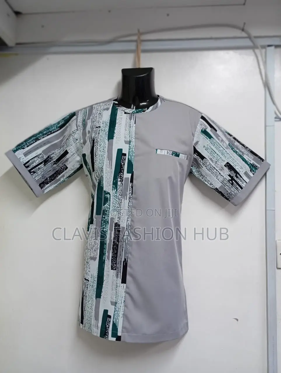Light Grey Short Sleeved Shirt