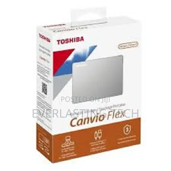 Toshiba Canvio Flex 1TB 2,5" External Hard Drive USB 3.2 Com