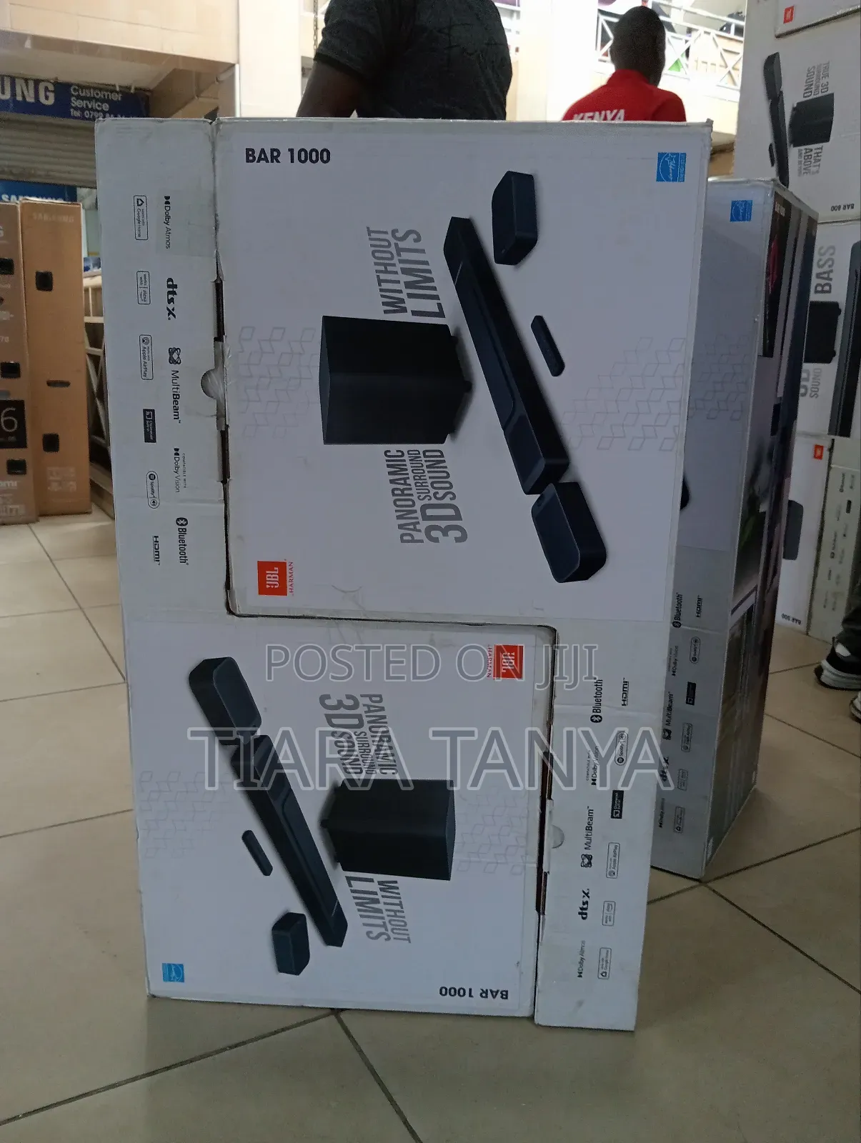 JBL Bar 1000 7.1.4 True Dolby Atmos