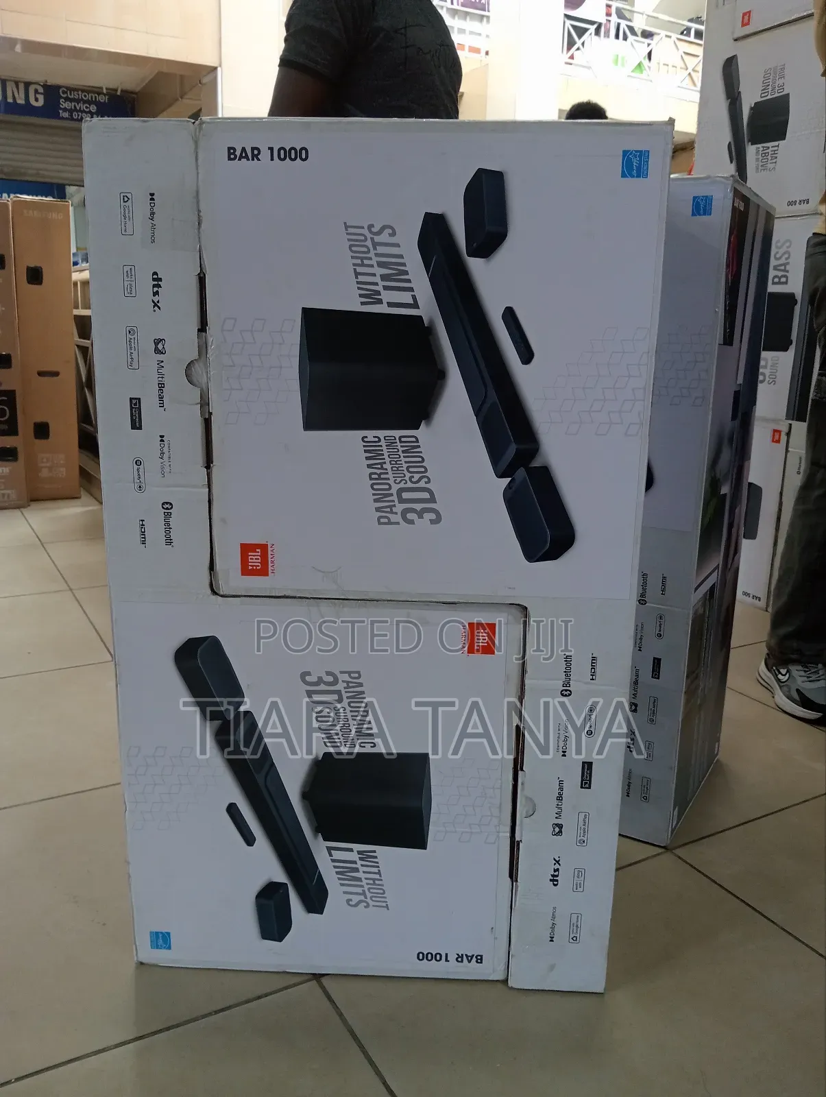 JBL Bar 1000 7.1.4 True Dolby Atmos