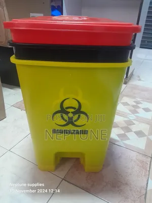 Color Coated Pedal Bins