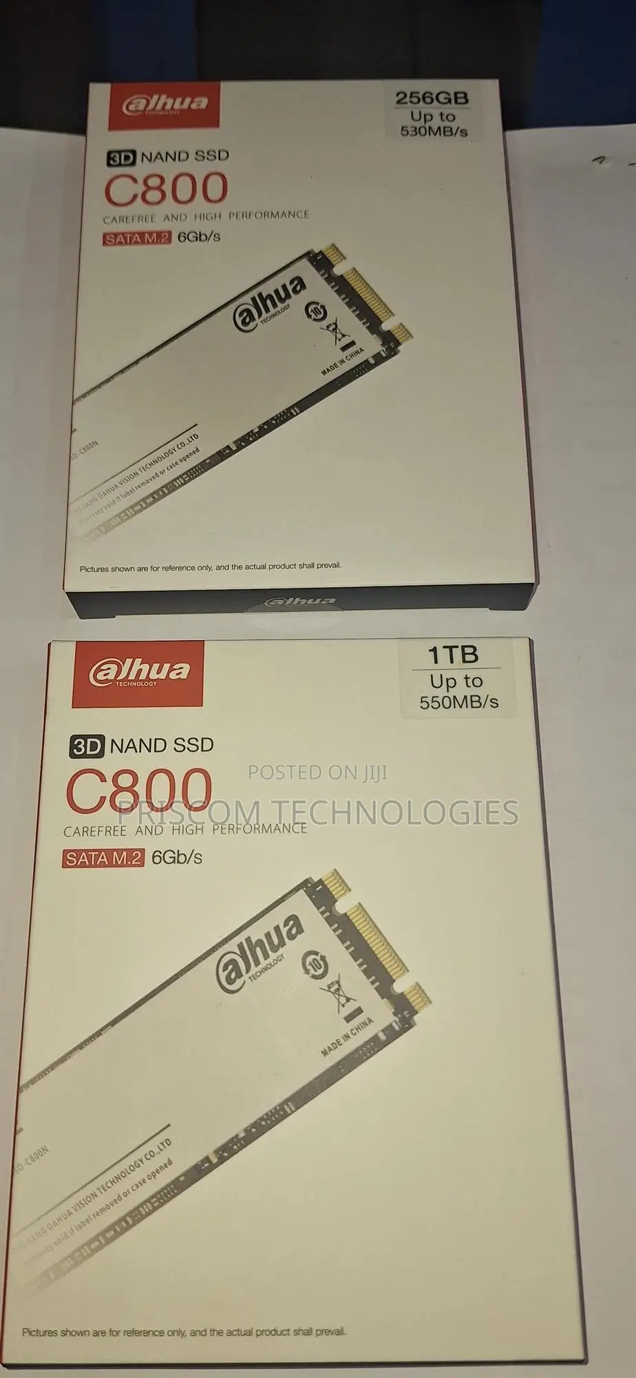 Dahua SATA M.2 Double Notch 128gb, 256gb, 512gb, 1TBSSD