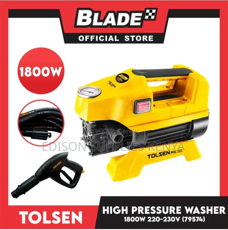 High Pressure Washers 1800 Watts TOLSEN Car Wash Machine