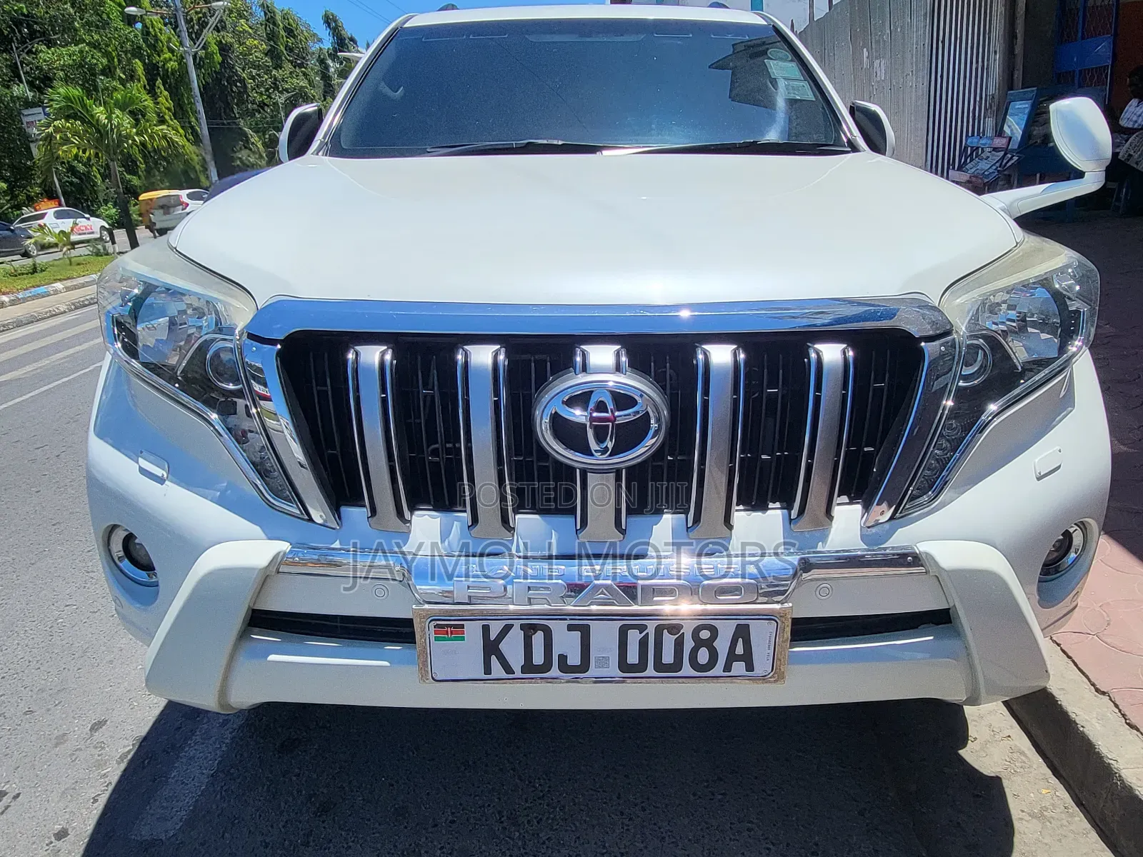 Toyota Land Cruiser Prado 2016 White
