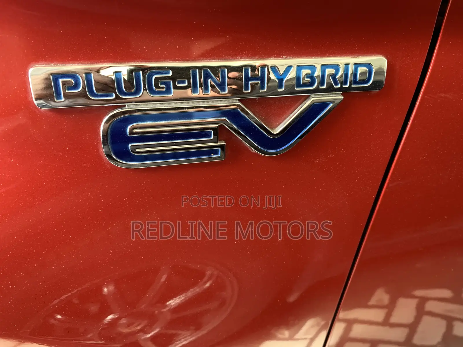 Mitsubishi Outlander 2.4 PHEV AWD 2017 Red