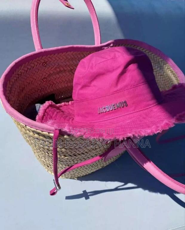 Jacquemus Hot Pink Bucket Hat - thumbnail 2