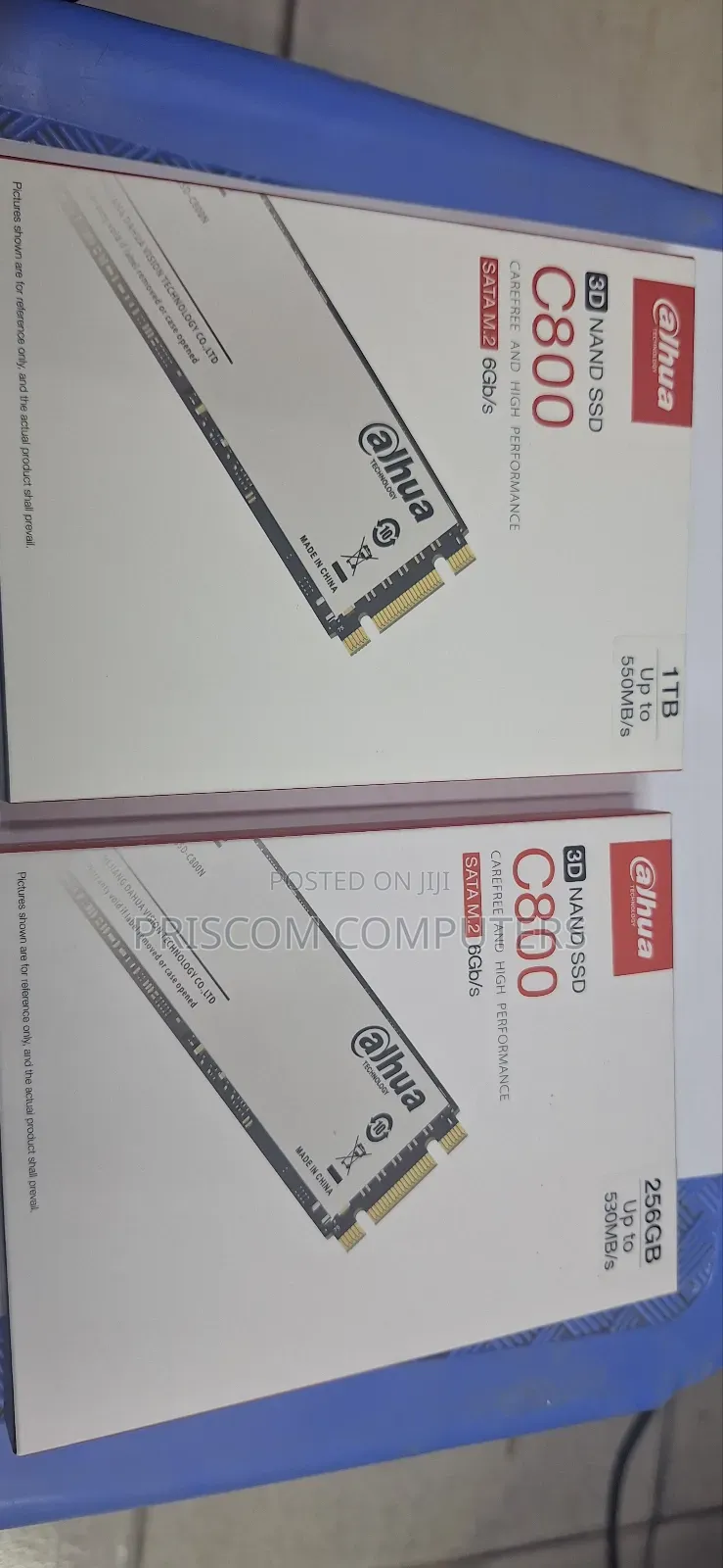 Dahua SATA M.2 Double Notch 256gb, 512gb, 1TB, 2TB SSD