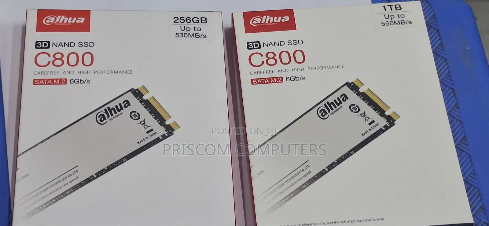 Dahua SATA M.2 Double Notch 256gb, 512gb, 1TB, 2TB SSD