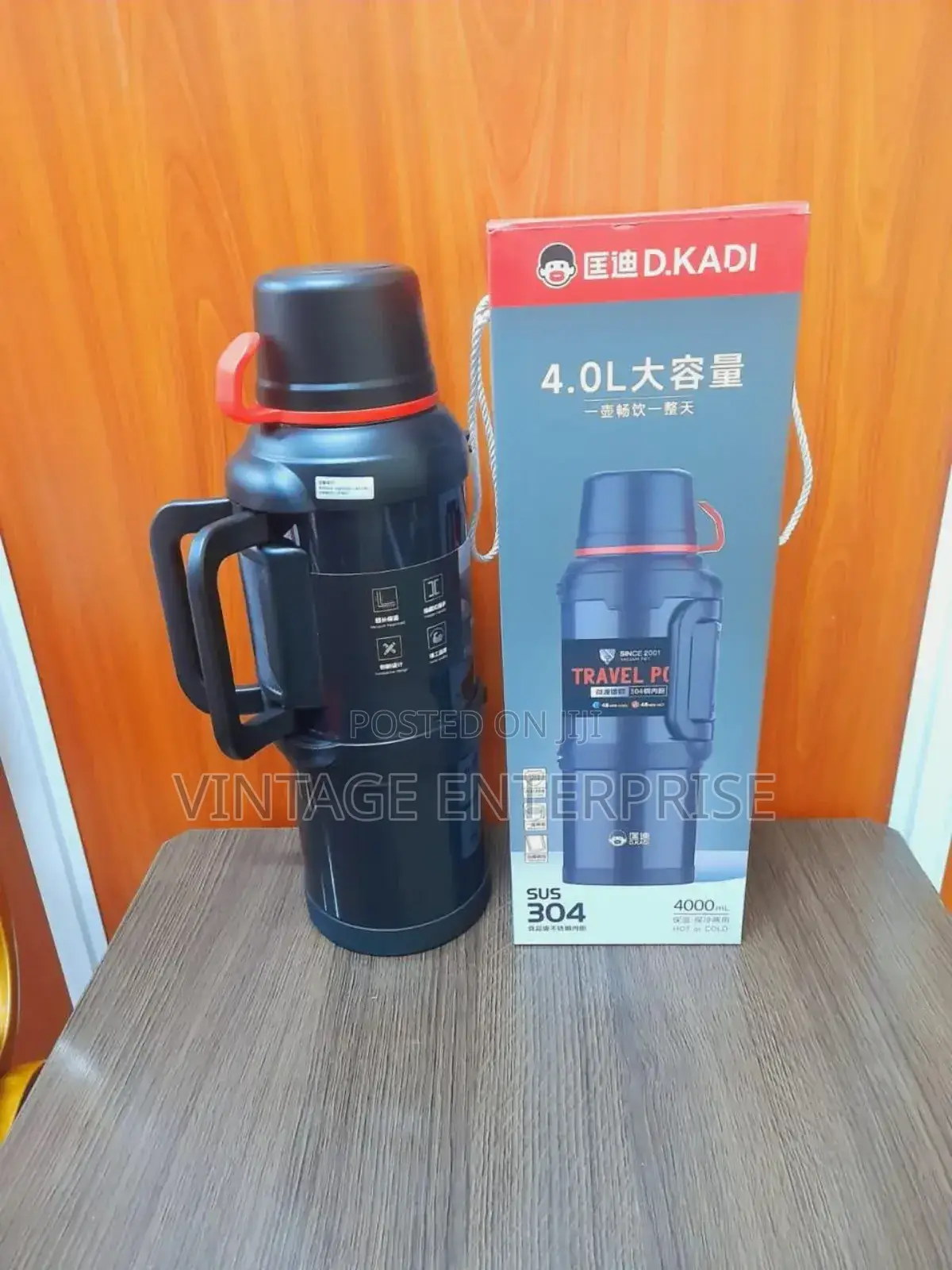 4L Vaccum Flask