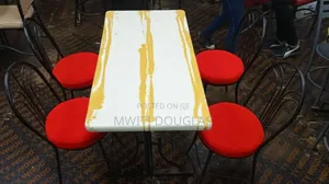 Commercial Four Seats With a Rectangular Table