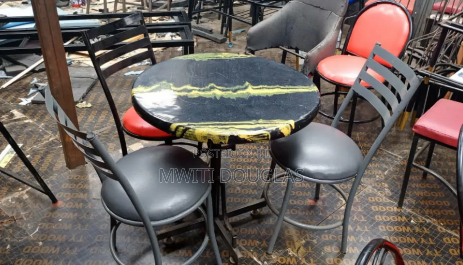 Magnificent Tree Chairs and a Circular Table