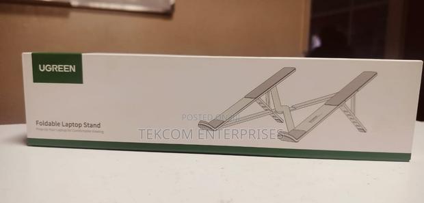 Ugreen Foldable Adjustable Laptop Stand - Silver - main view