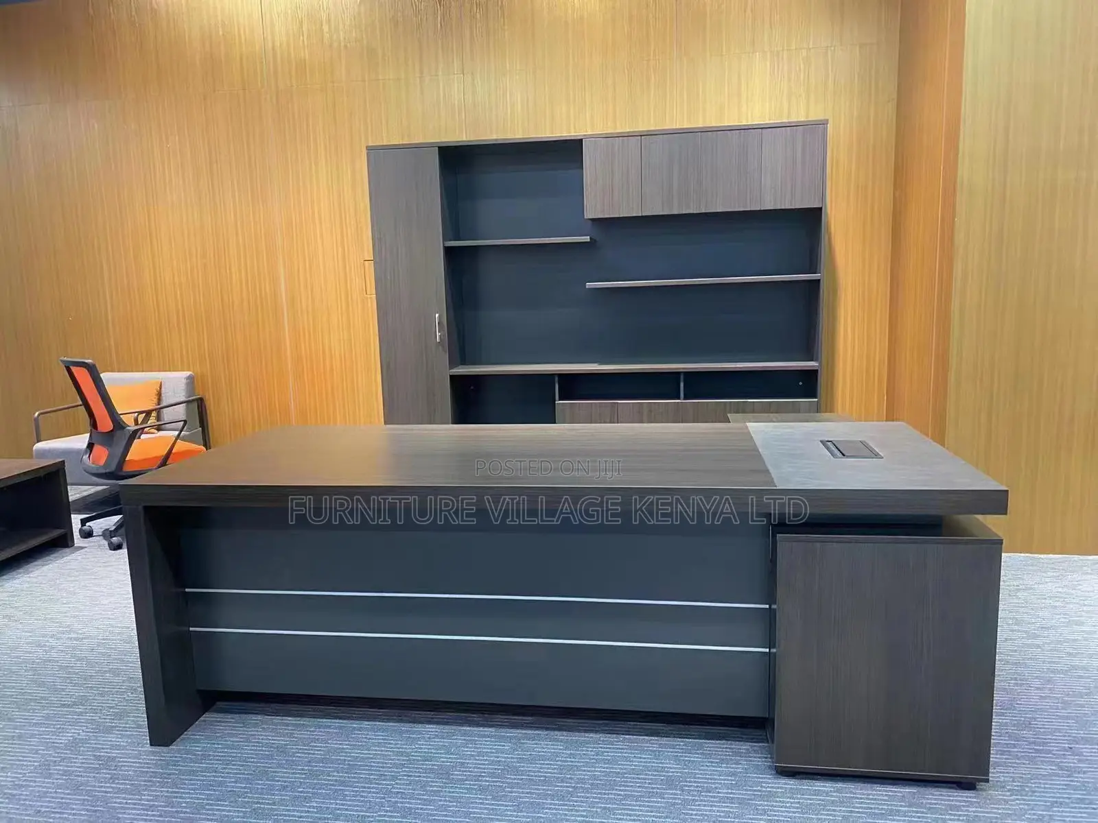 1800mm L-Shaped Executive Office Table.