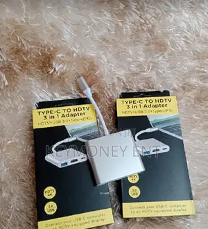3 in 1 Type C Multiport Adapter to HDMI USB 3.0
