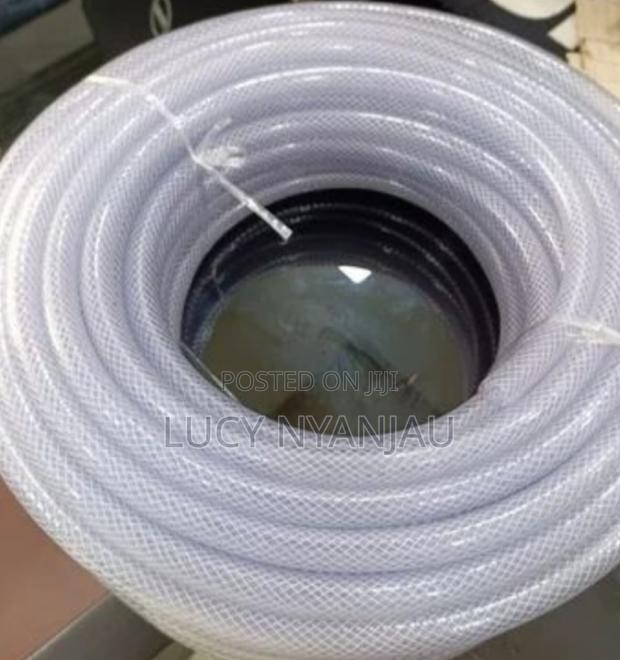 3/4"Clear Braided Hose-Pipes 50m - main view