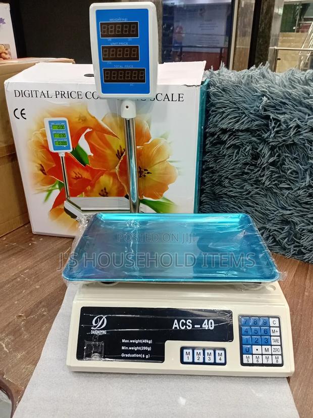 Acs -40 Digital Price Computing Scale - main view