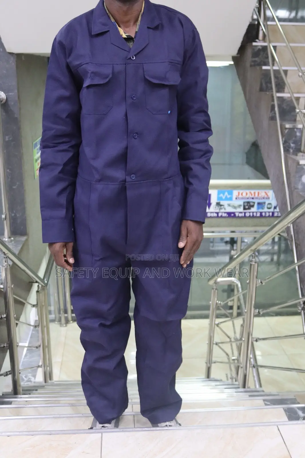 Safety Overall Navy Blue