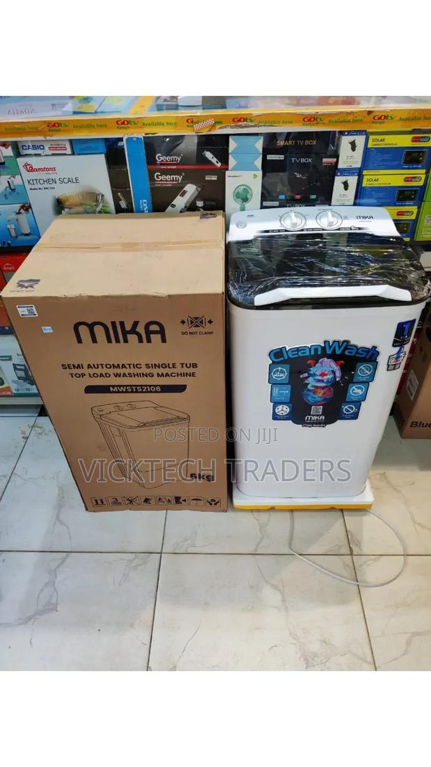 Washing Machine 6kgs Mika Top Load and Single Tub