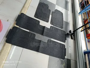 Weather-Resistant Rubber Mats for Seven-Seater Cars