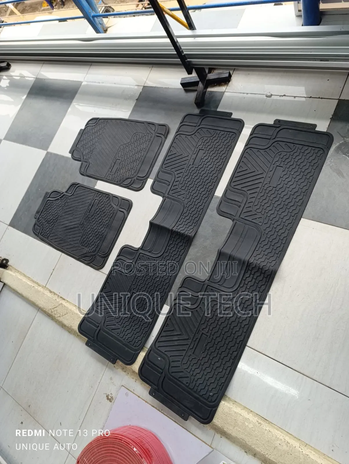 7 Seater Floor Rubber Mats- Ultimate Protection for Your Car