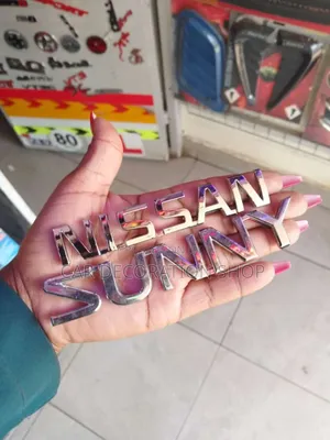 NISSAN SUNNY Boot Badge