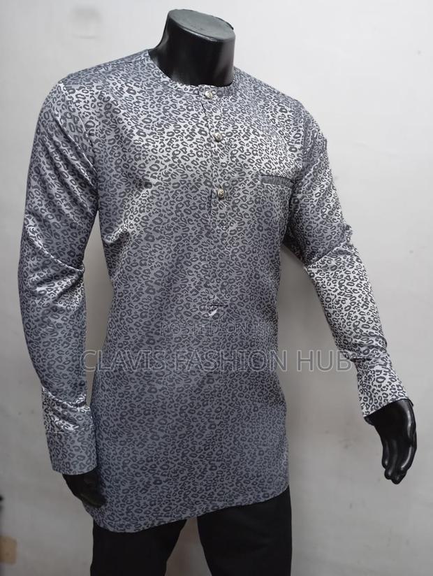 Silver Grey Senator Executive Shirt - thumbnail 2