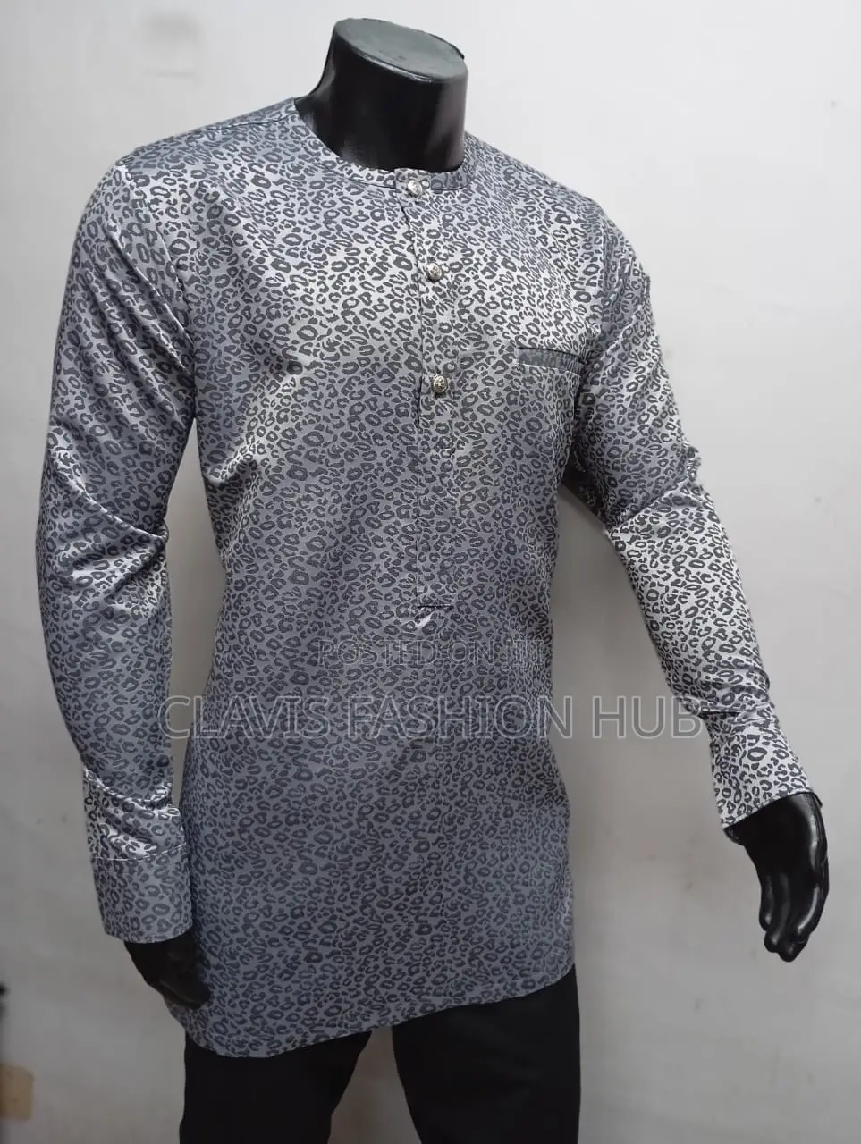 Silver Grey Senator Executive Shirt