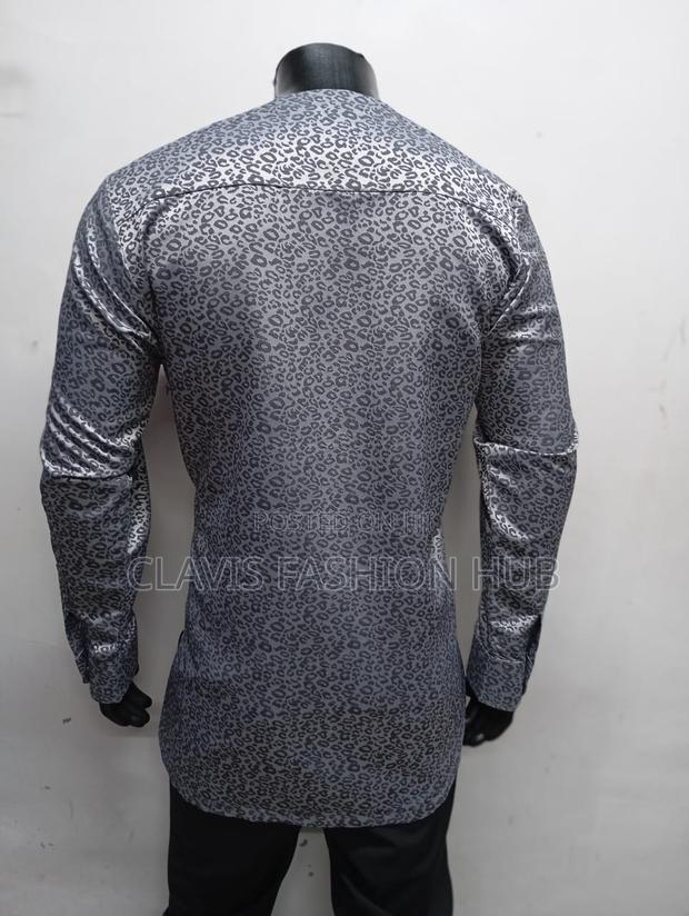 Silver Grey Senator Executive Shirt - thumbnail 3